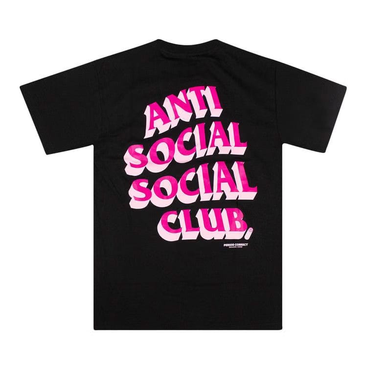 Anti Social Social Club x Period Correct T-Shirt Black