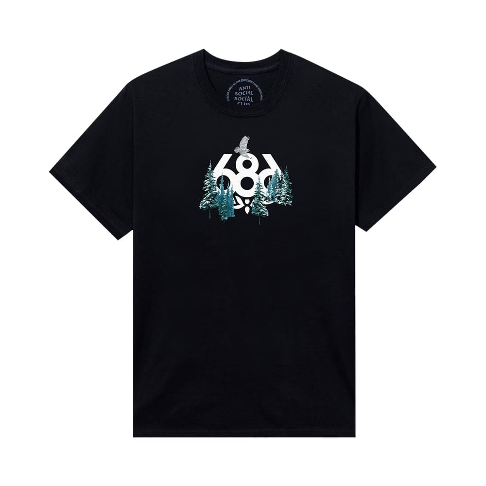 Anti Social Social Club x 686 Hardpack T-Shirt Black