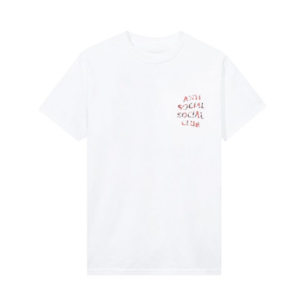 Anti Social Social Club Bed T-Shirt White