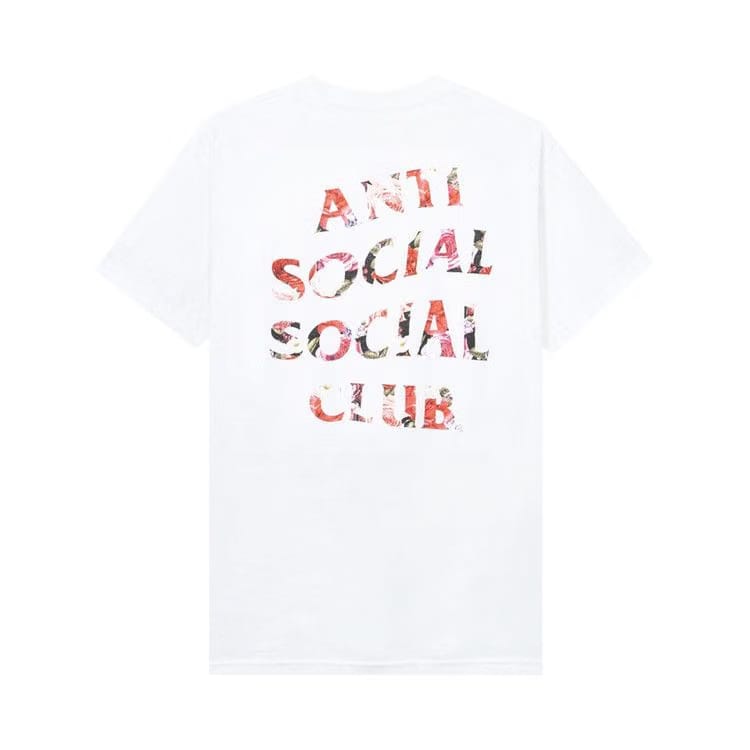 Anti Social Social Club Bed T-Shirt White