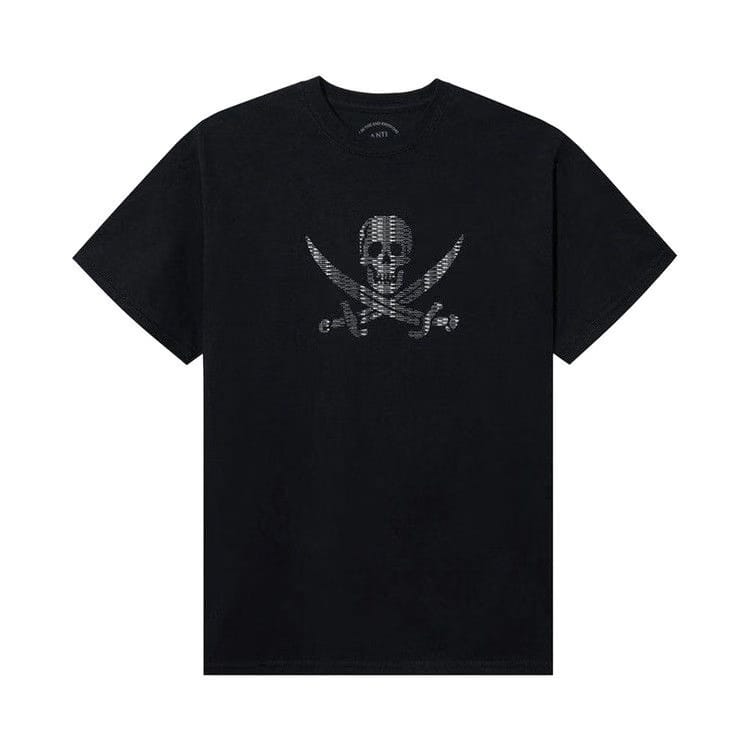 Anti Social Social Club x Neighborhood Crossbone T-Shirt Black