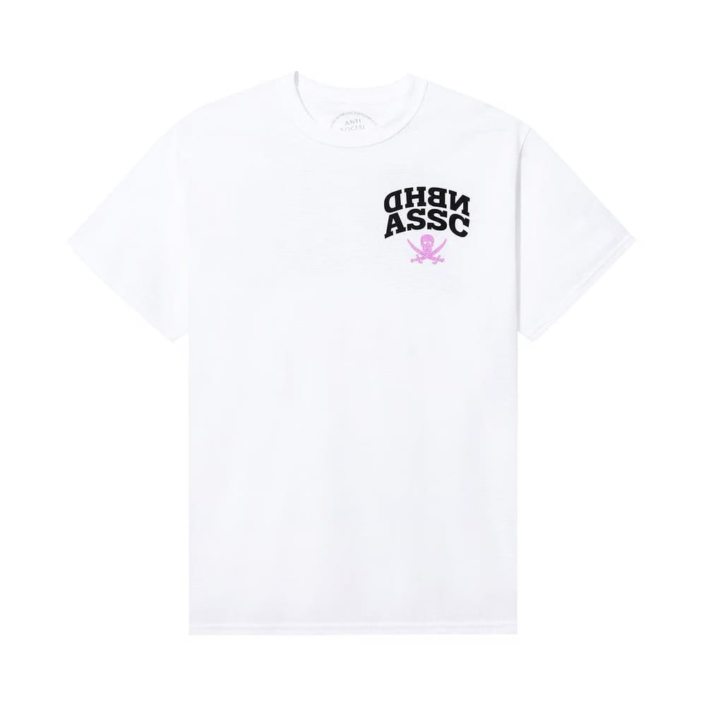 Anti Social Social Club x Neighborhood Reverse T-Shirt White