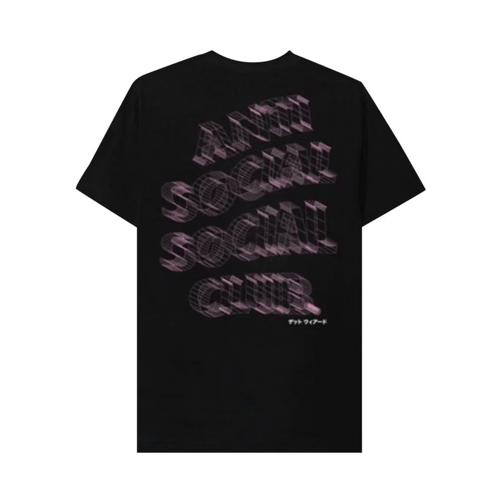 Anti Social Social Club Yokohama T-Shirt Black