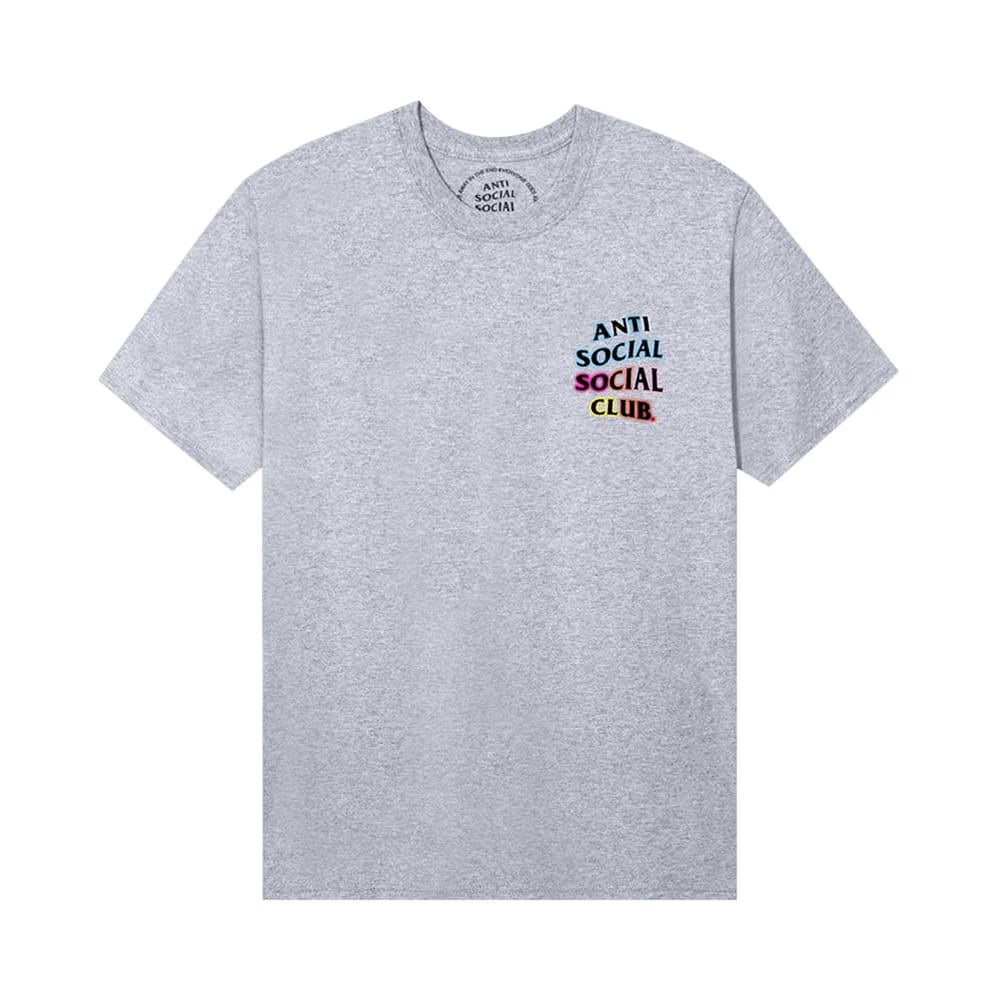 Anti Social Social Club Feel The Light T-Shirt Ath Heather