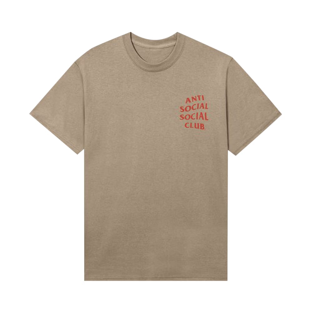 Anti Social Social Club Omakase T-Shirt Sand