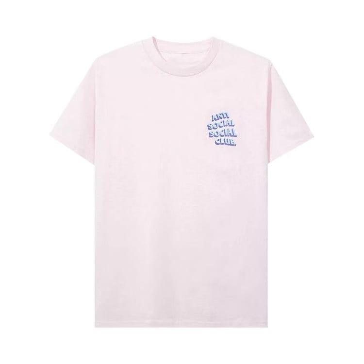 Anti Social Social Club Popcorn T-Shirt Pale Pink