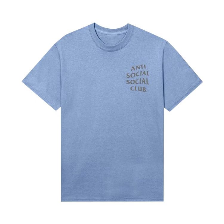 Anti Social Social Club Ghost Of You And Me 3M Reflective T-Shirt Blue