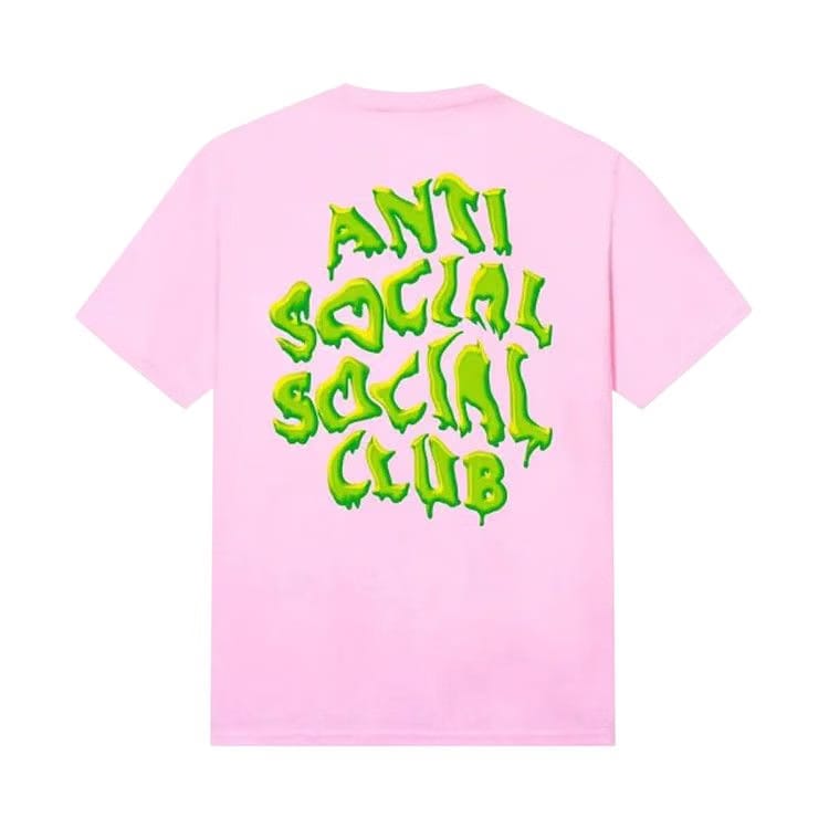 Anti Social Social Club Melt Away T-Shirt Pink