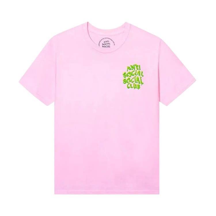 Anti Social Social Club Melt Away T-Shirt Pink