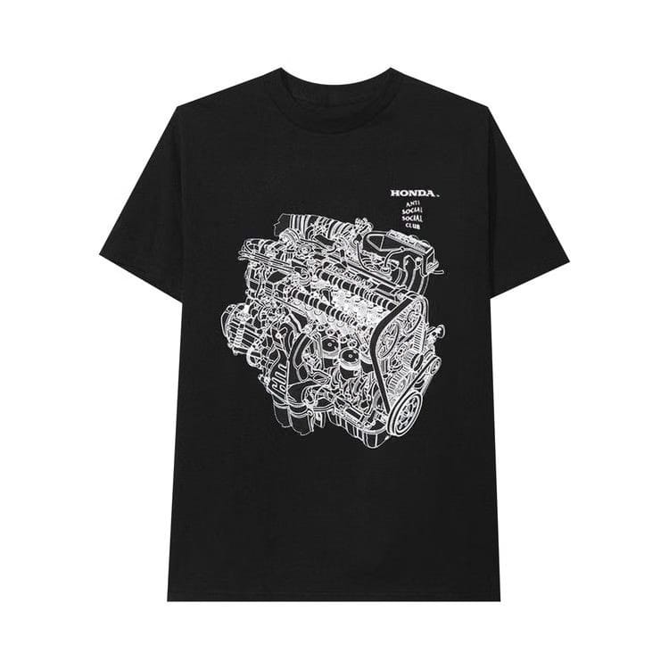 Anti Social Social Club x Honda Motor T-Shirt Black