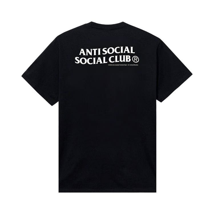 Anti Social Social Club Class 1-A T-Shirt Black