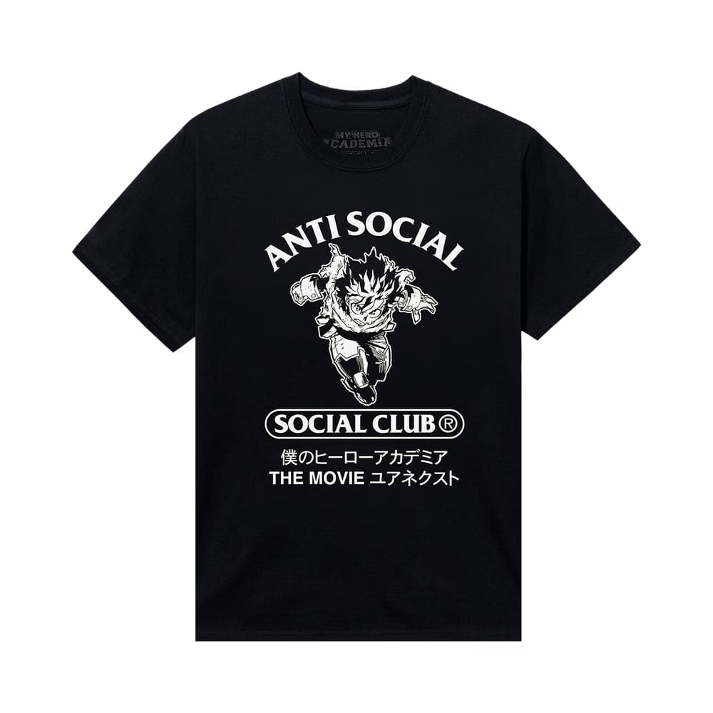 Anti Social Social Club Class 1-A T-Shirt Black