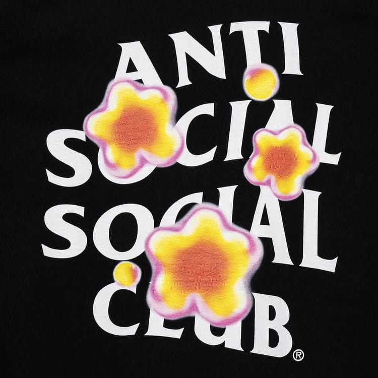 Anti Social Social Club See The Feeling T-Shirt Black
