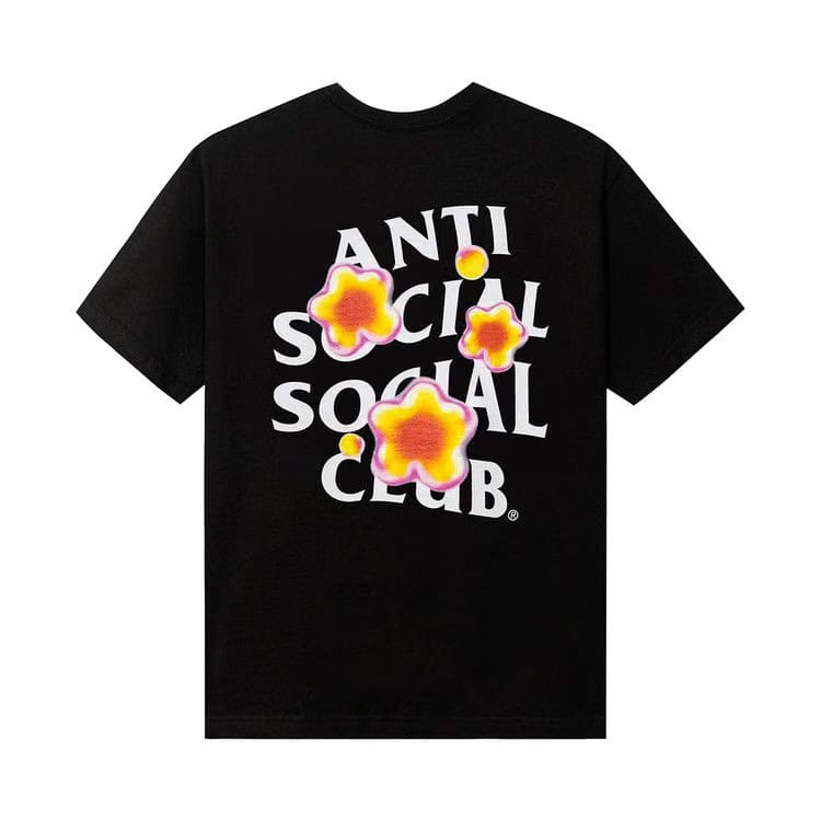 Anti Social Social Club Seeing The Feeling T-Shirt Black