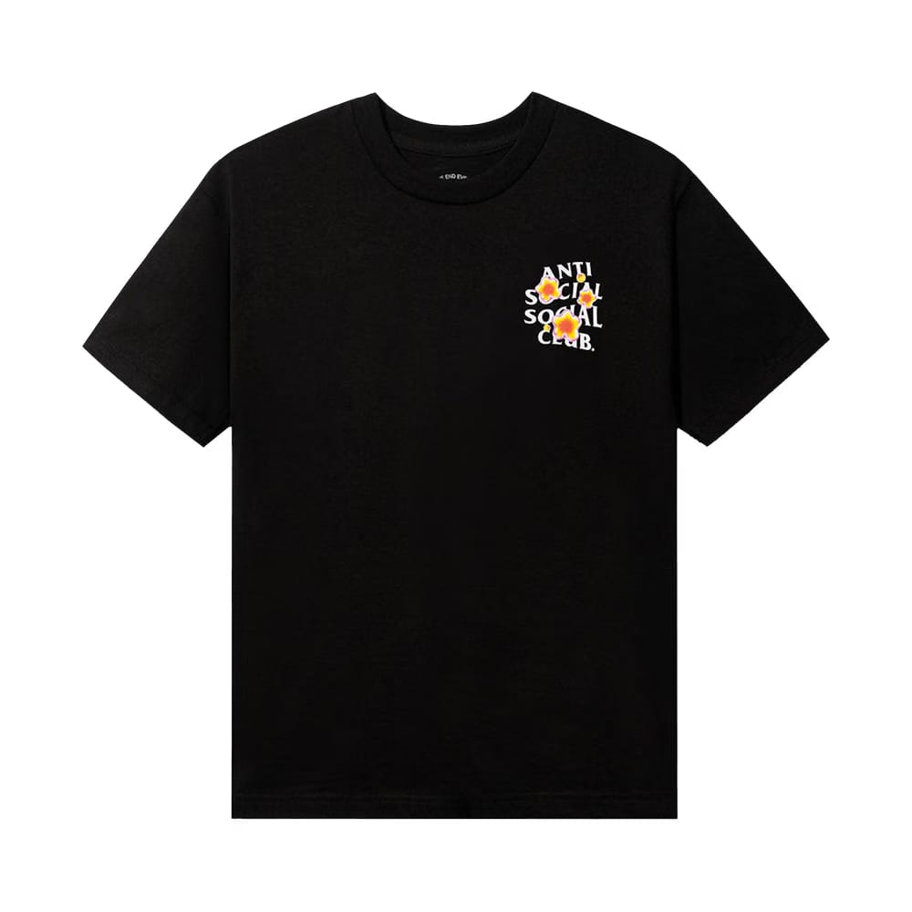 Anti Social Social Club Seeing The Feeling T-Shirt Black