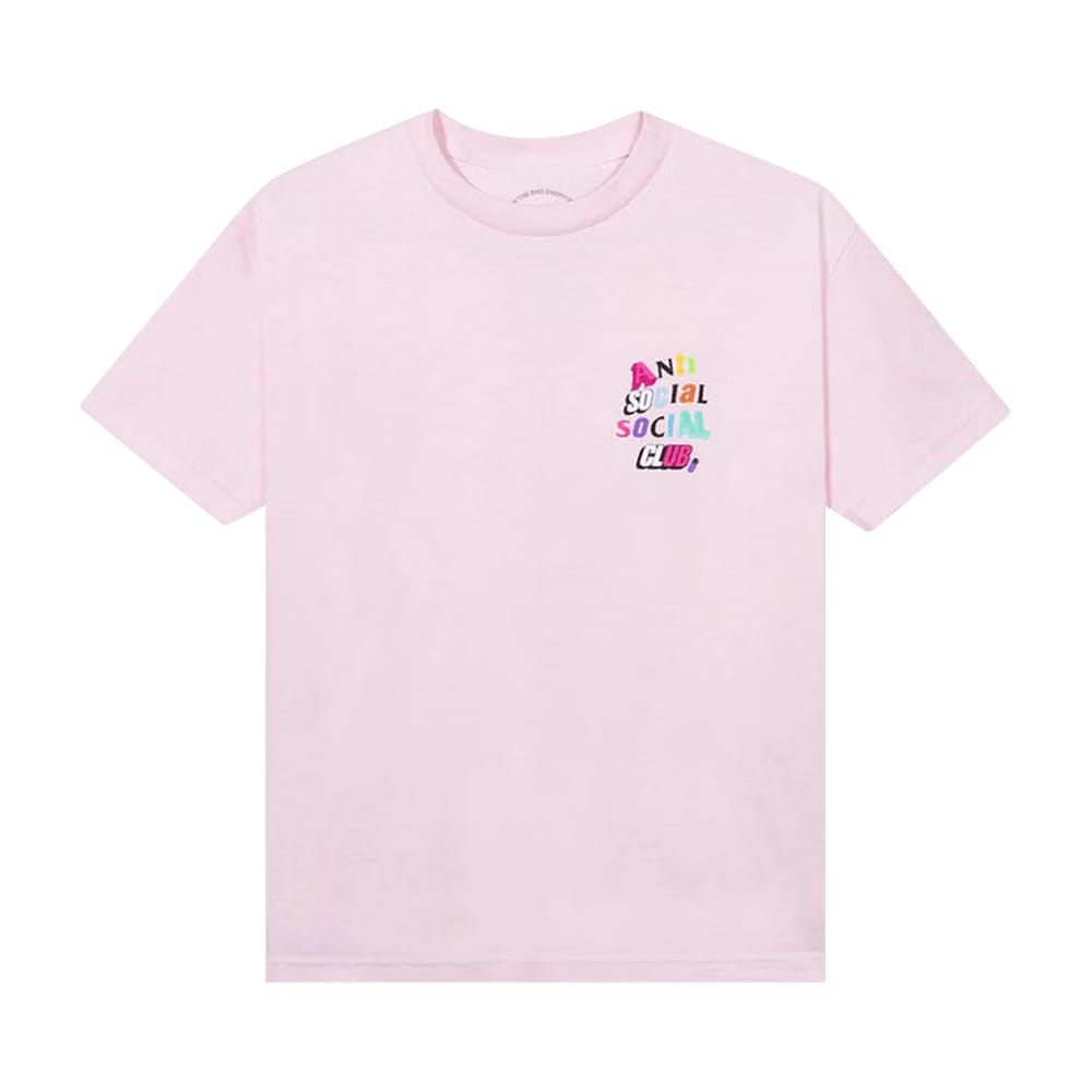 Anti Social Social Club The Real Me T-Shirt Pink