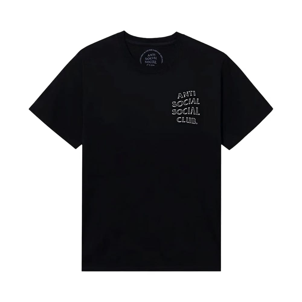 Anti Social Social Club Burnout T-Shirt Black