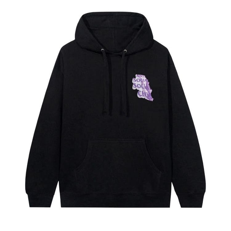 Anti Social Social Club Heart As Rock Hoodie Black