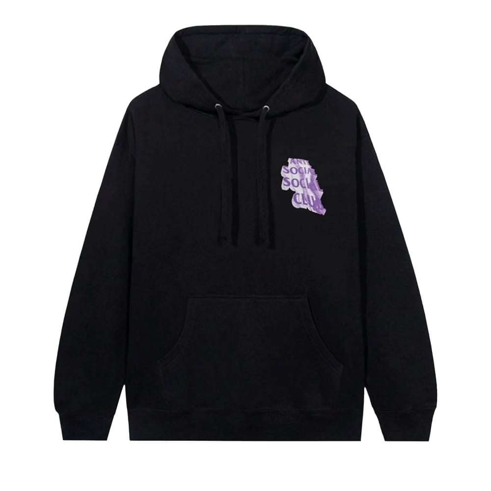 Anti Social Social Club Heart As Rock Hoodie Black