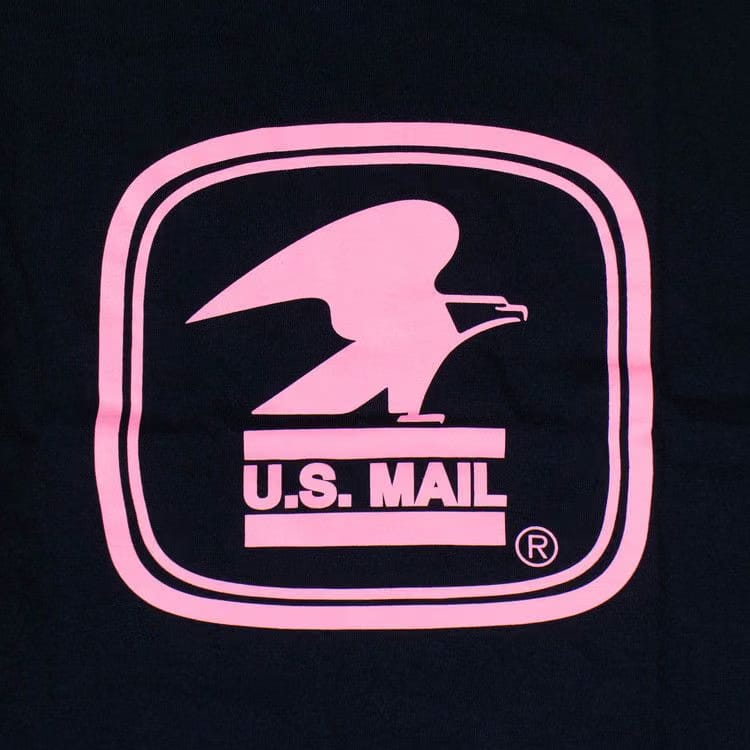 Anti Social Social Club x USPS Work T-Shirt Navy Blue