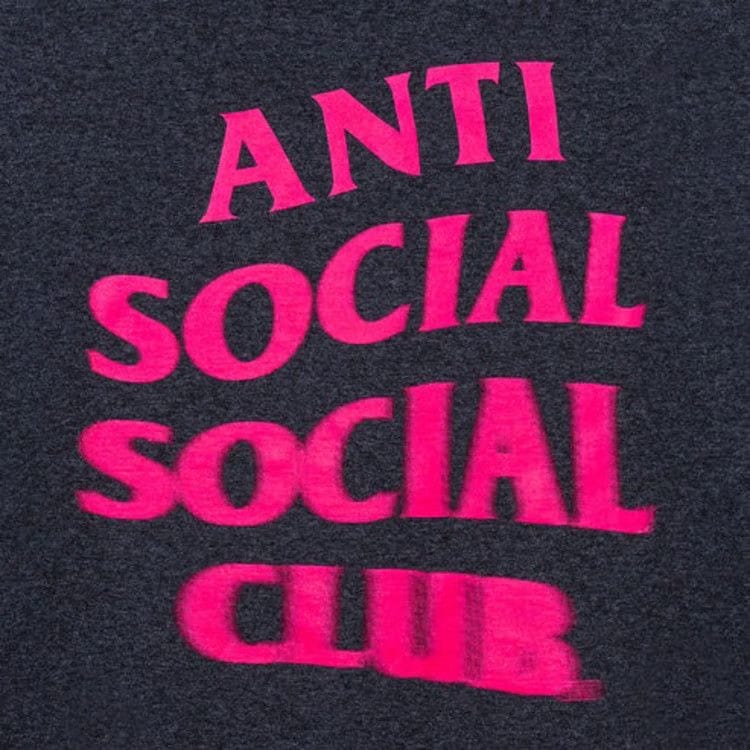 Anti Social Social Club Six Seven T-Shirt Heather Grey
