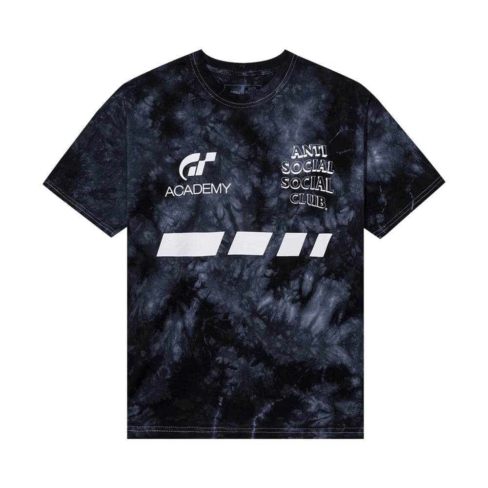Anti Social Social Club x Gran Turismo Tie-Dye T-Shirt Black