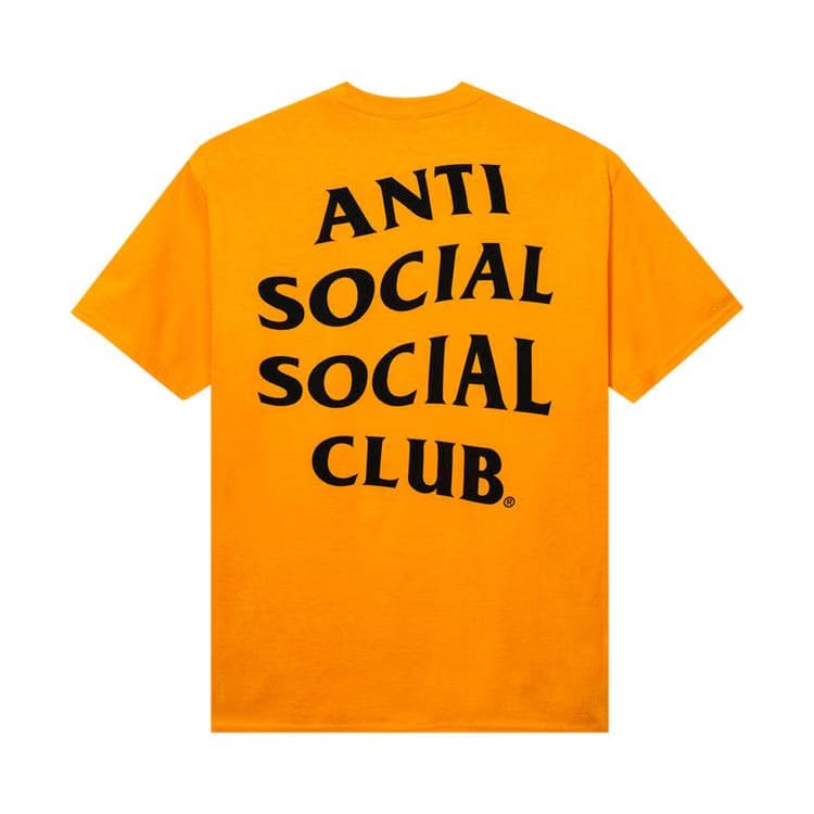 Anti Social Social Club Mind Games T-Shirt Gold