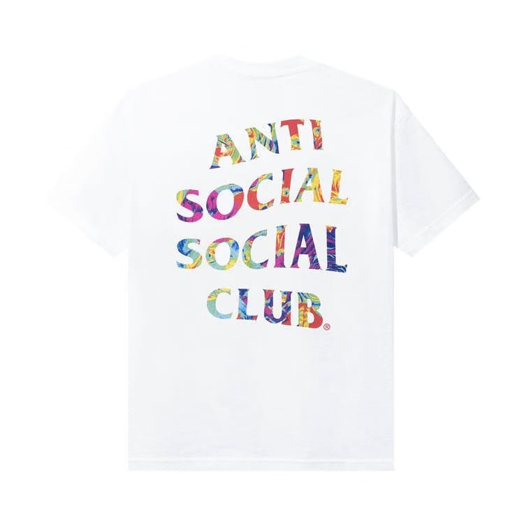 Anti Social Social Club Pedals On The Floor T-Shirt White