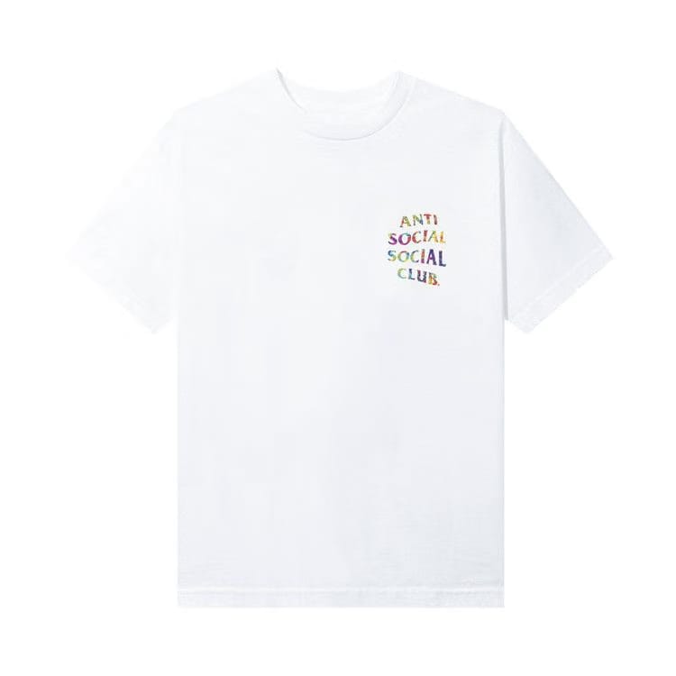 Anti Social Social Club Pedals On The Floor T-Shirt White