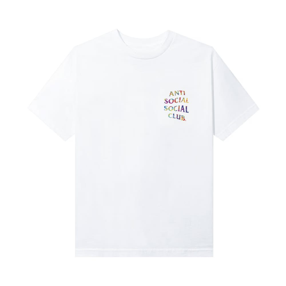 Anti Social Social Club Pedals On The Floor T-Shirt White