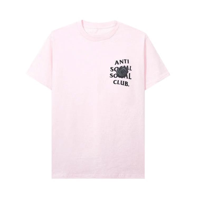 Anti Social Social Club Bat Emoji T-Shirt Pink