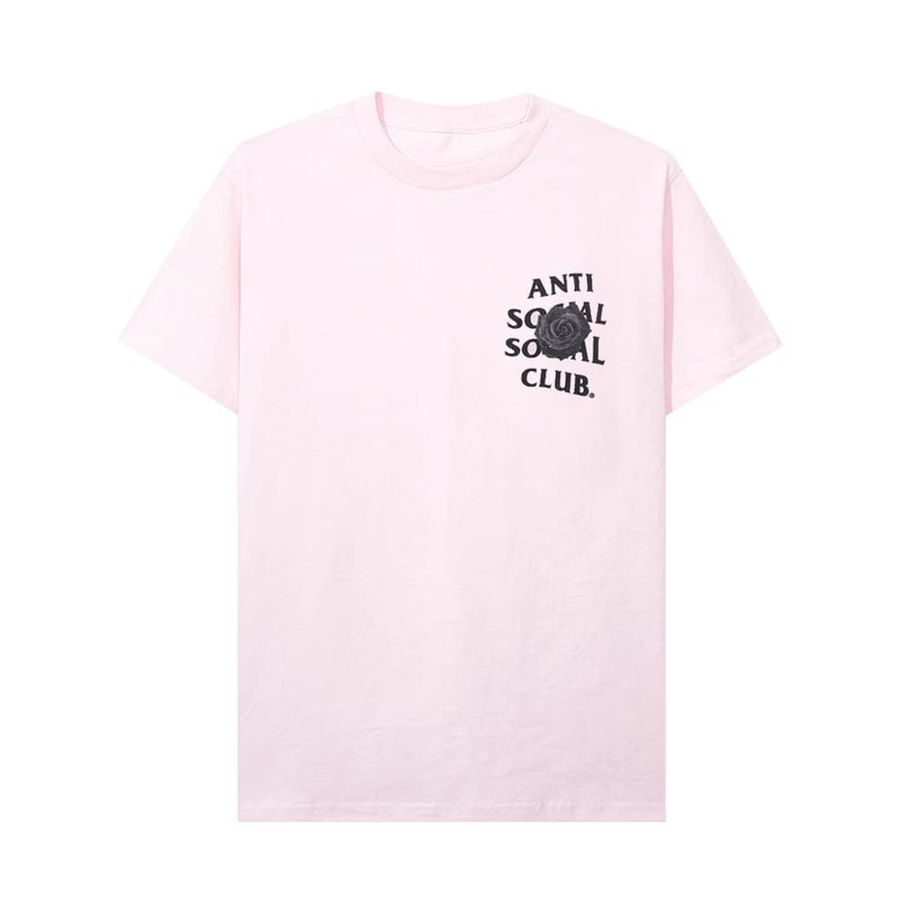 Anti Social Social Club Bat Emoji T-Shirt Pink