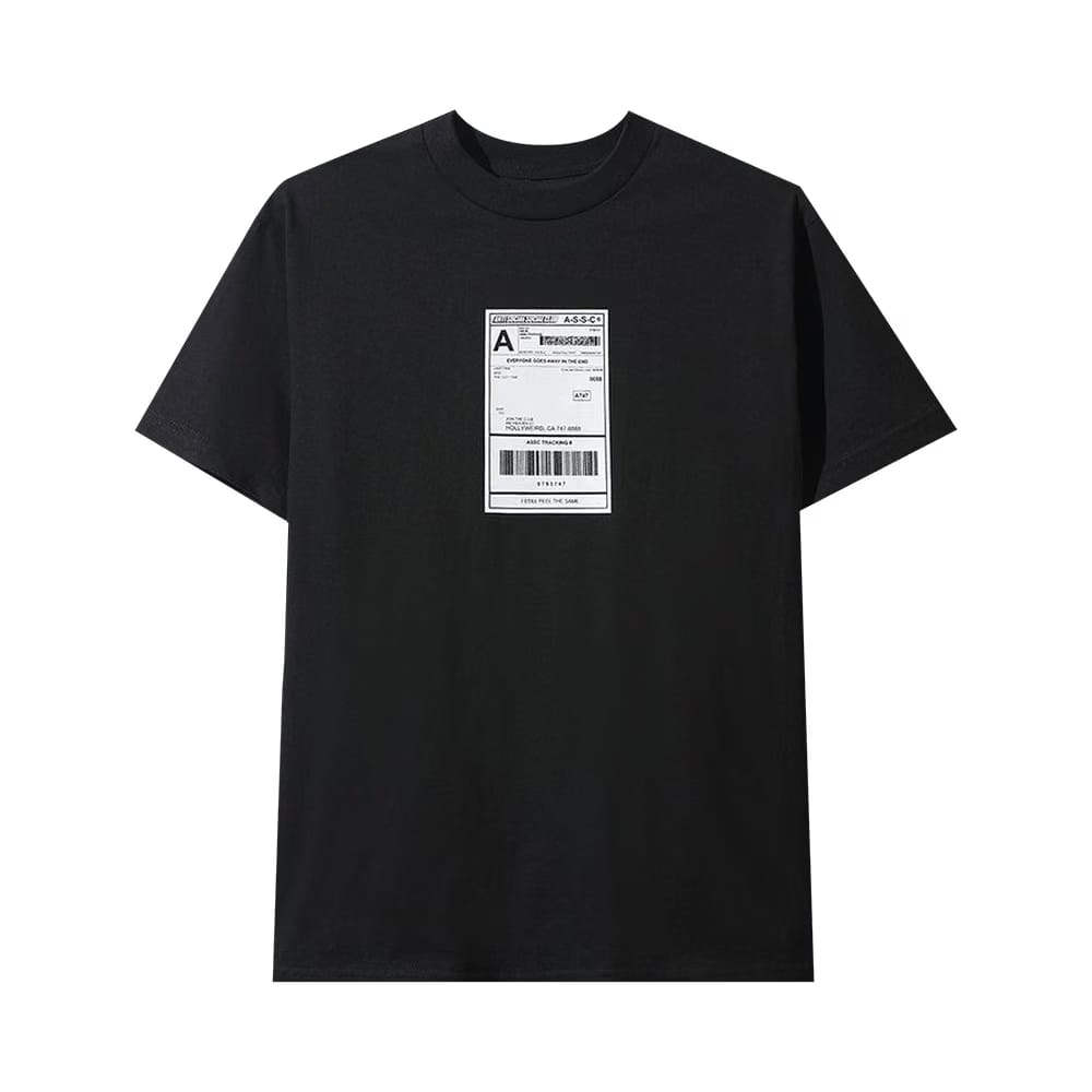 Anti Social Social Club Thank God T-Shirt Black