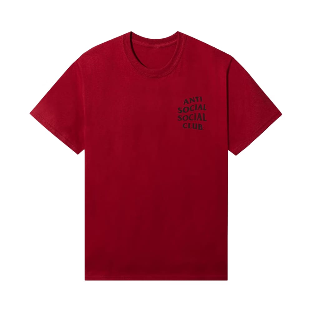 Anti Social Social Club Basket Rack 3M T-Shirt Red