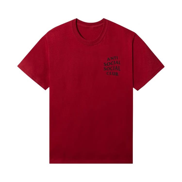 Anti Social Social Club Basket Rack 3M T-Shirt Red