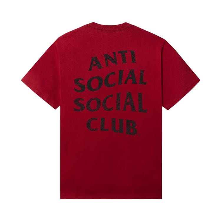 Anti Social Social Club Basket Rack 3M T-Shirt Red