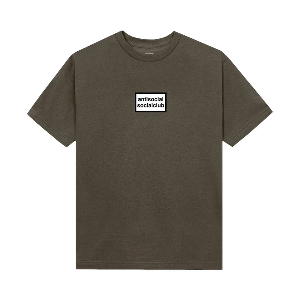 Anti Social Social Club Bullseye T-Shirt Dusty Brown