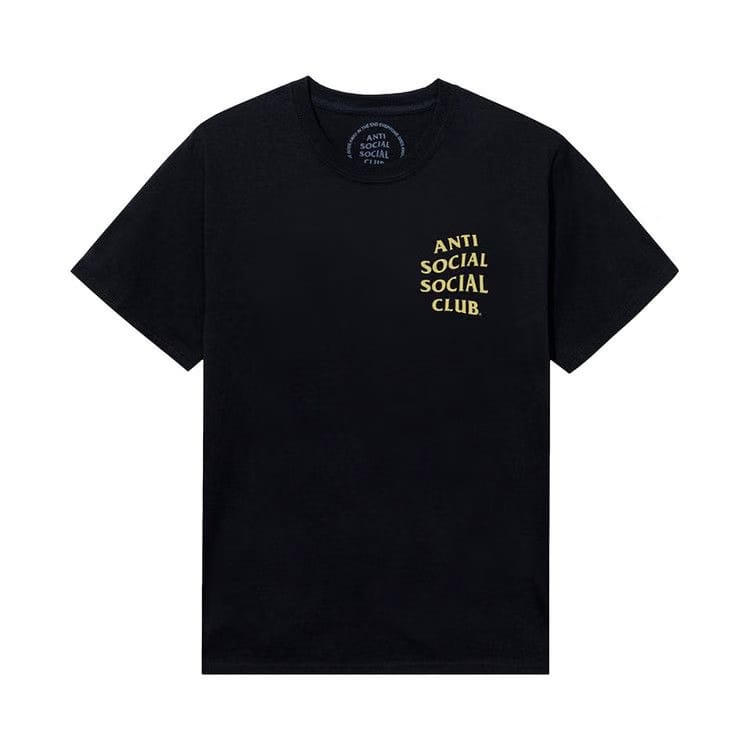 Anti Social Social Club Zig-Zag T-Shirt Black