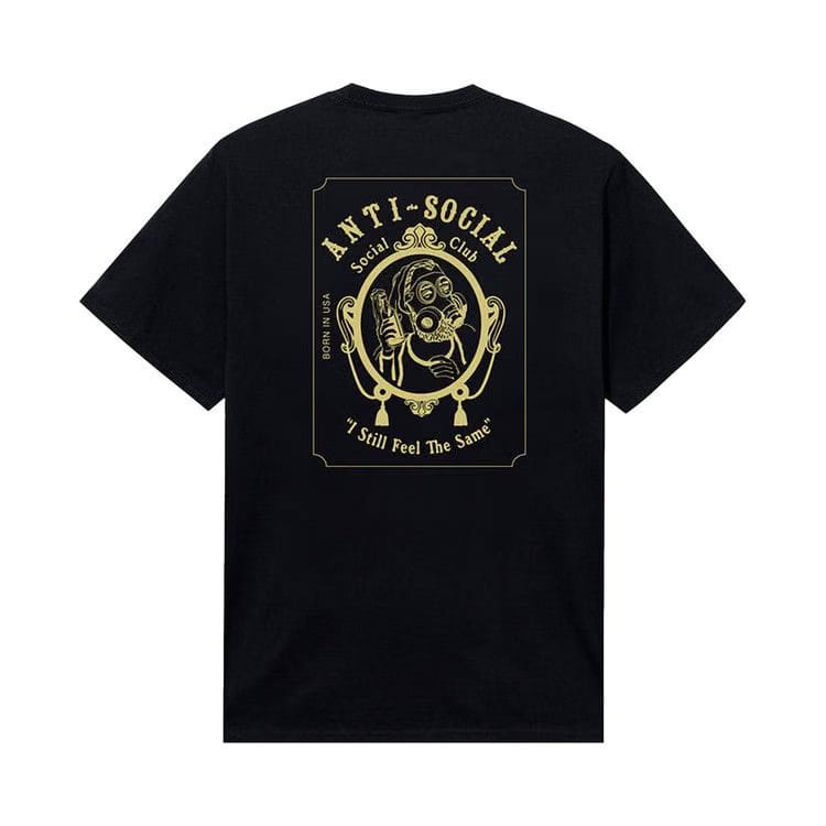 Anti Social Social Club Zig-Zag T-Shirt Black