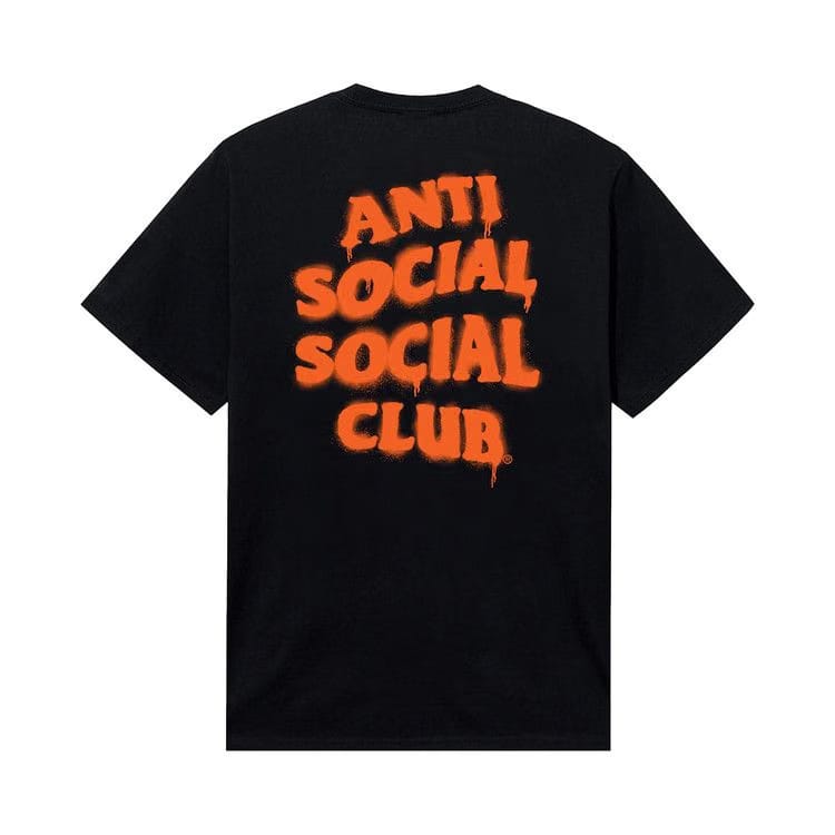 Anti Social Social Club Burn It Down 2 T-Shirt Black