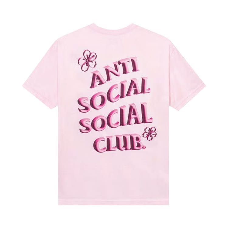 Anti Social Social Club Coral Crush T-Shirt Pink