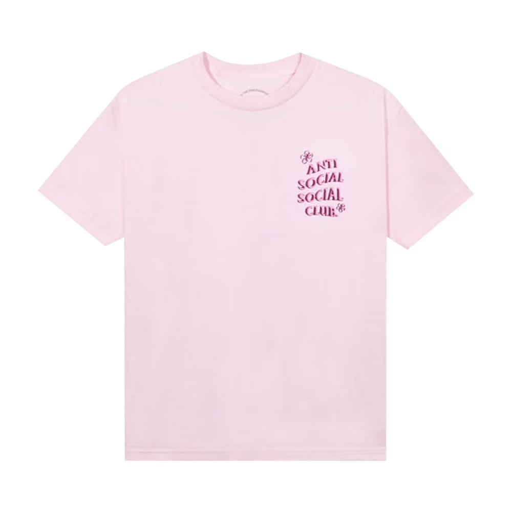 Anti Social Social Club Coral Crush T-Shirt Pink
