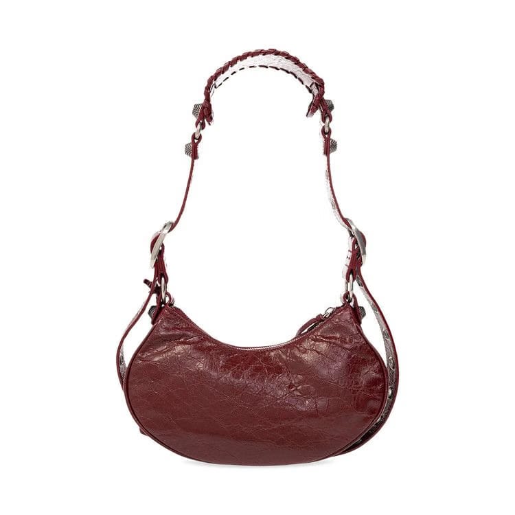 Balenciaga Le Cagole XS Shoulder Bag Brick Red