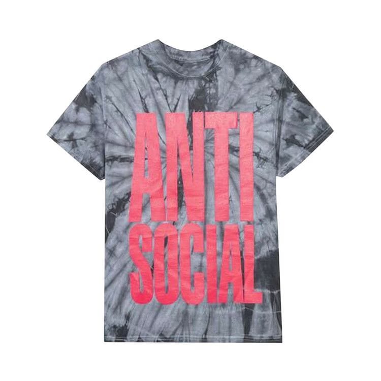 Anti Social Social Club Heatwave T-Shirt Black Tie Dye