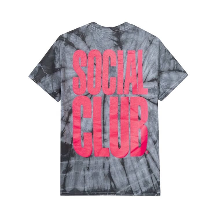 Anti Social Social Club Heatwave T-Shirt Black Tie Dye