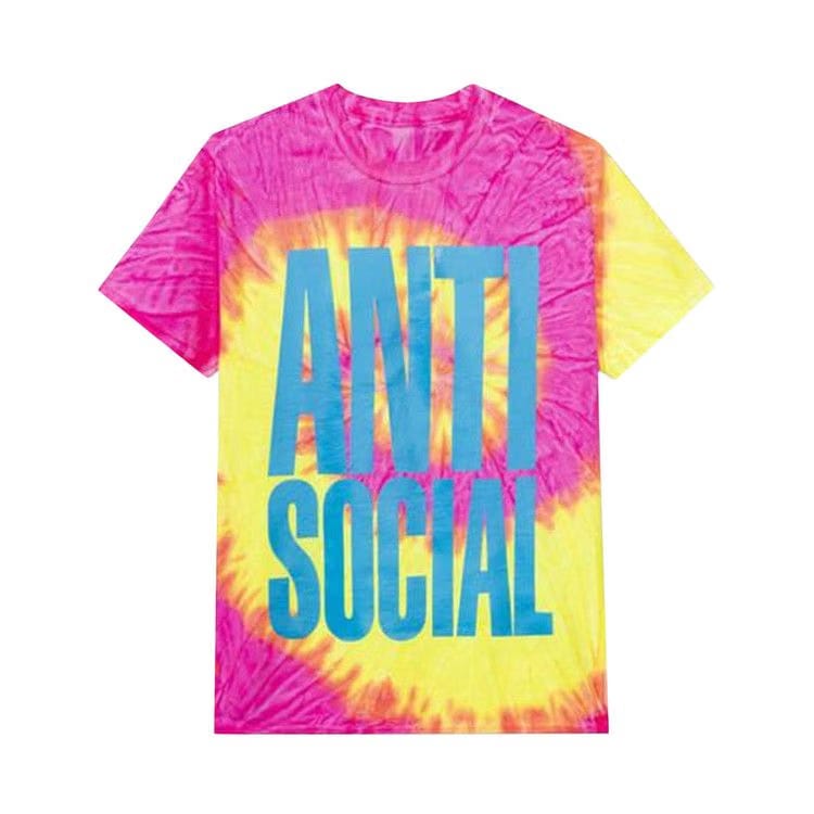 Anti Social Social Club Heatwave T-Shirt Pink Tie Dye