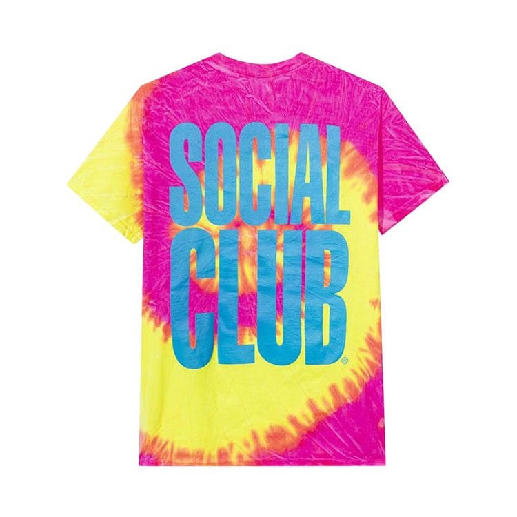 Anti Social Social Club Heatwave T-Shirt Pink Tie Dye
