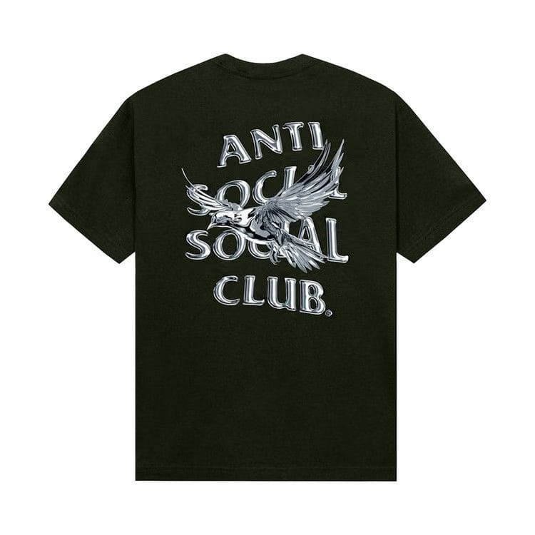 Anti Social Social Club Frantically Melting T-Shirt Olive