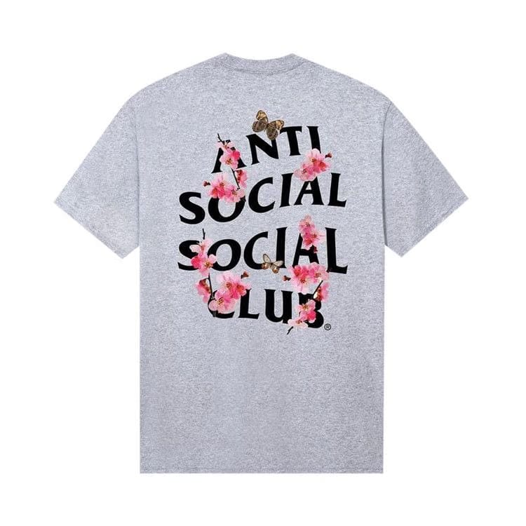 Anti Social Social Club Kkoch T-Shirt Heather Grey