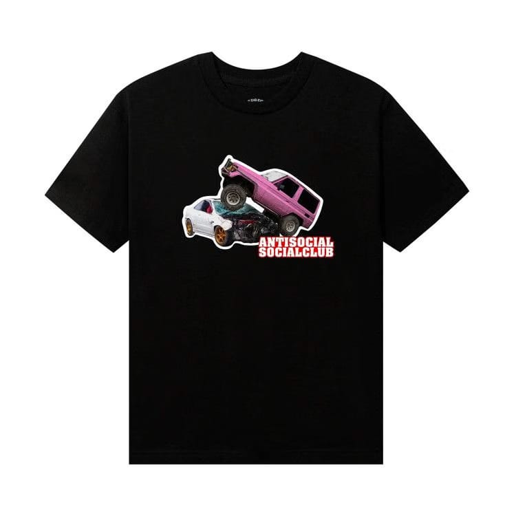 Anti Social Social Club Sleep Forever T-Shirt Black